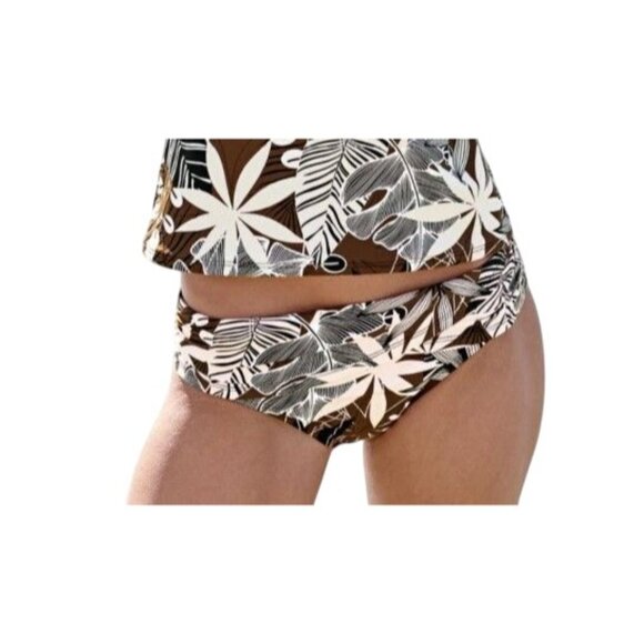 Bleu Rod Beattie 4 Bikini Bottom Tropical Swimwear Bold Moves Sarong Hipster - Picture 13 of 13